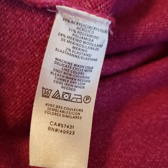 Like new LOFT tunic cowl neck sweater - Picture 6 of 6